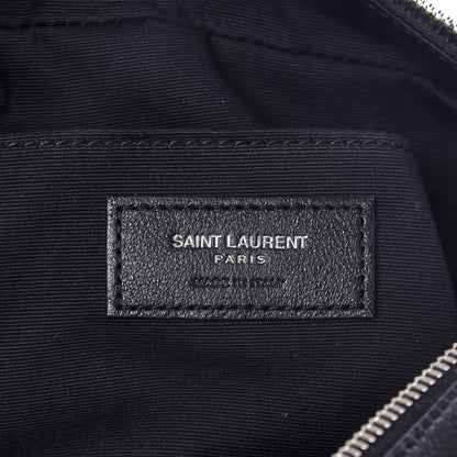 Saint Laurent Lambskin Monogram Small Lou Camera Bag Black 5 of 10
