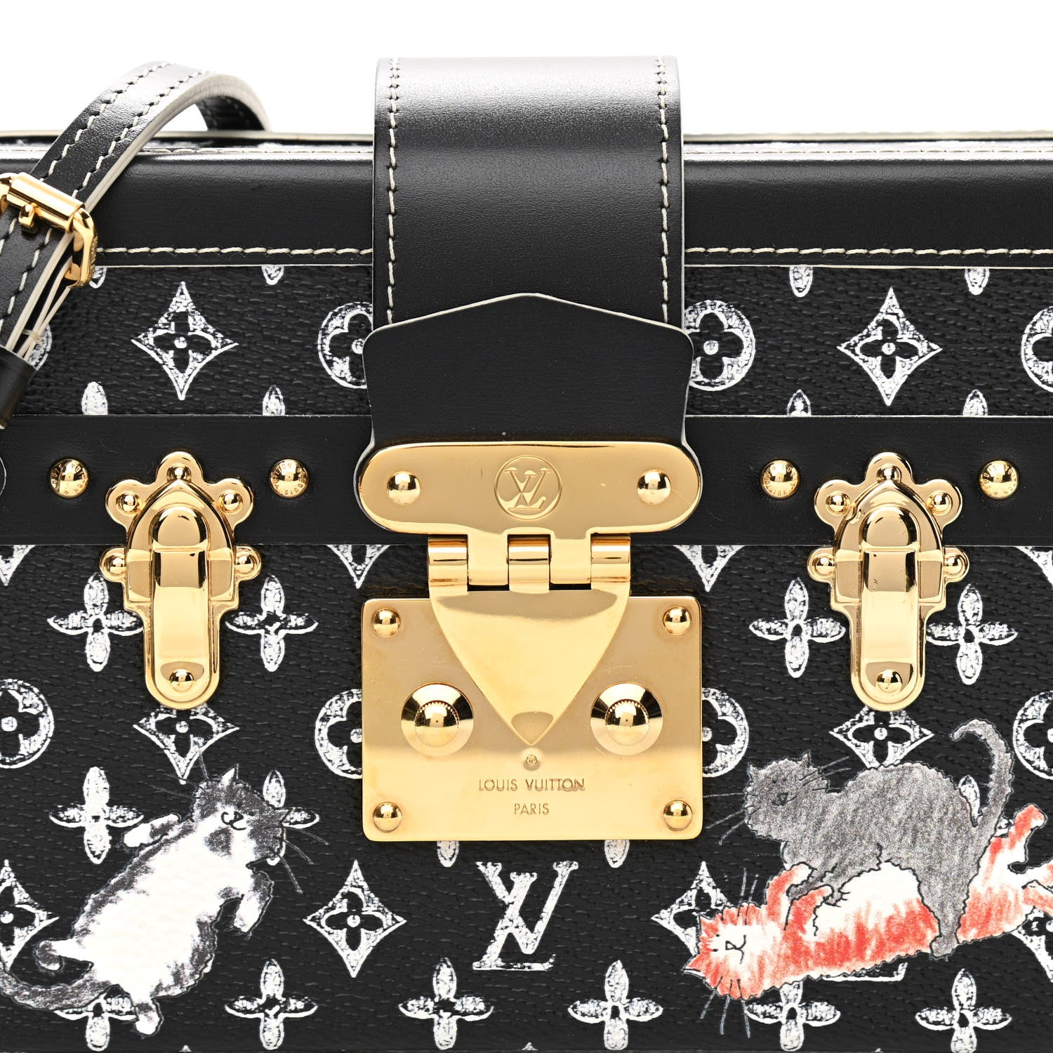 Louis Vuitton Catogram Petite Malle Black 7 of 10