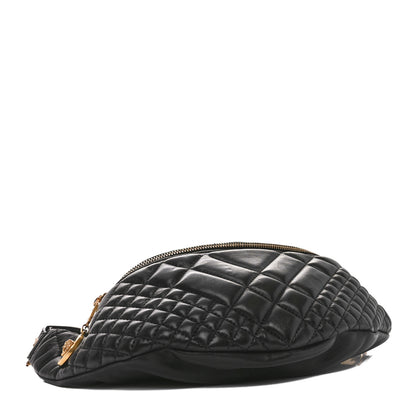 Versace Nappa Quilted Belt Bag Black 4 of 9