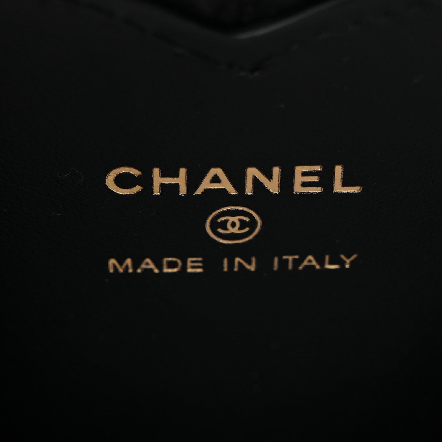 Chanel Patent Quilted Heart Zipped Coin Purse Black 6 of 8