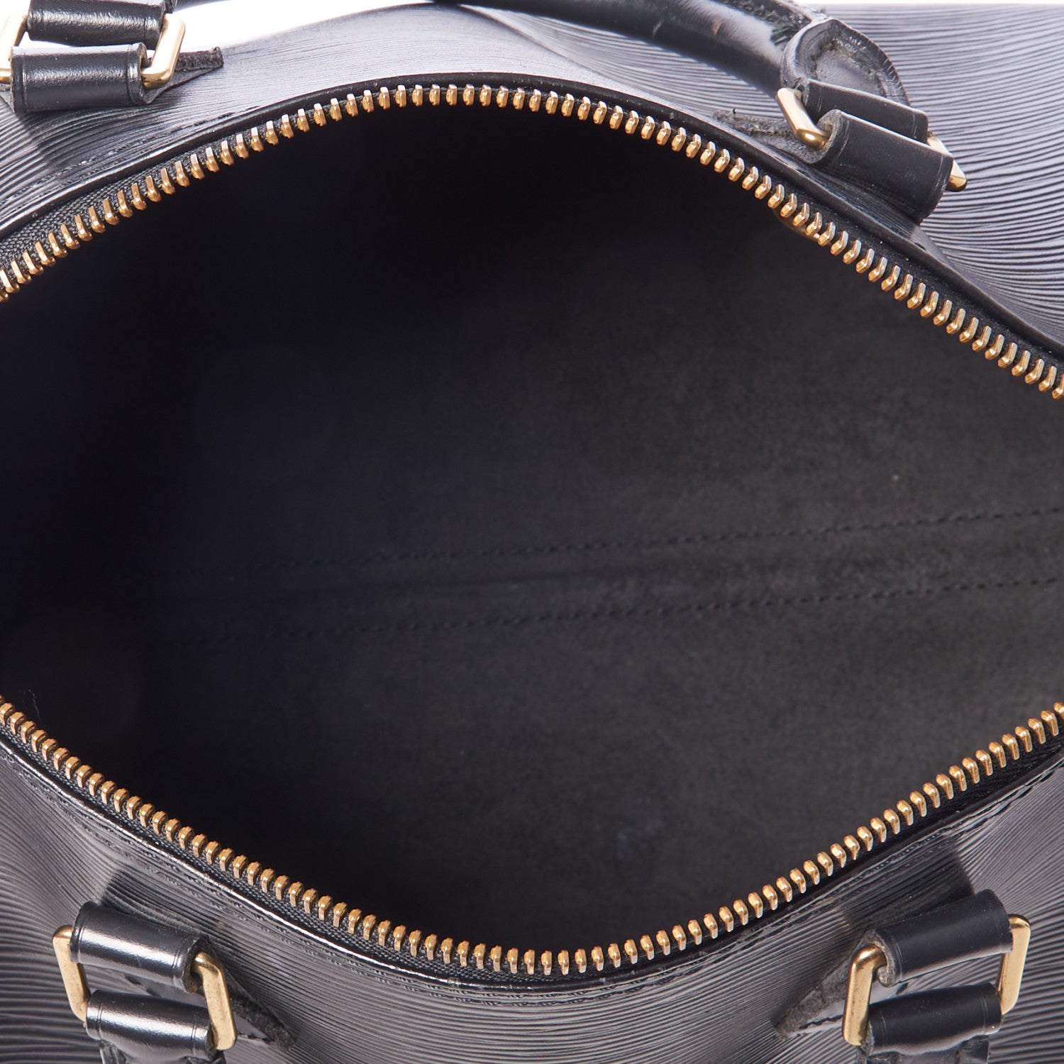 Louis Vuitton Epi Speedy 30 Black 8 of 11