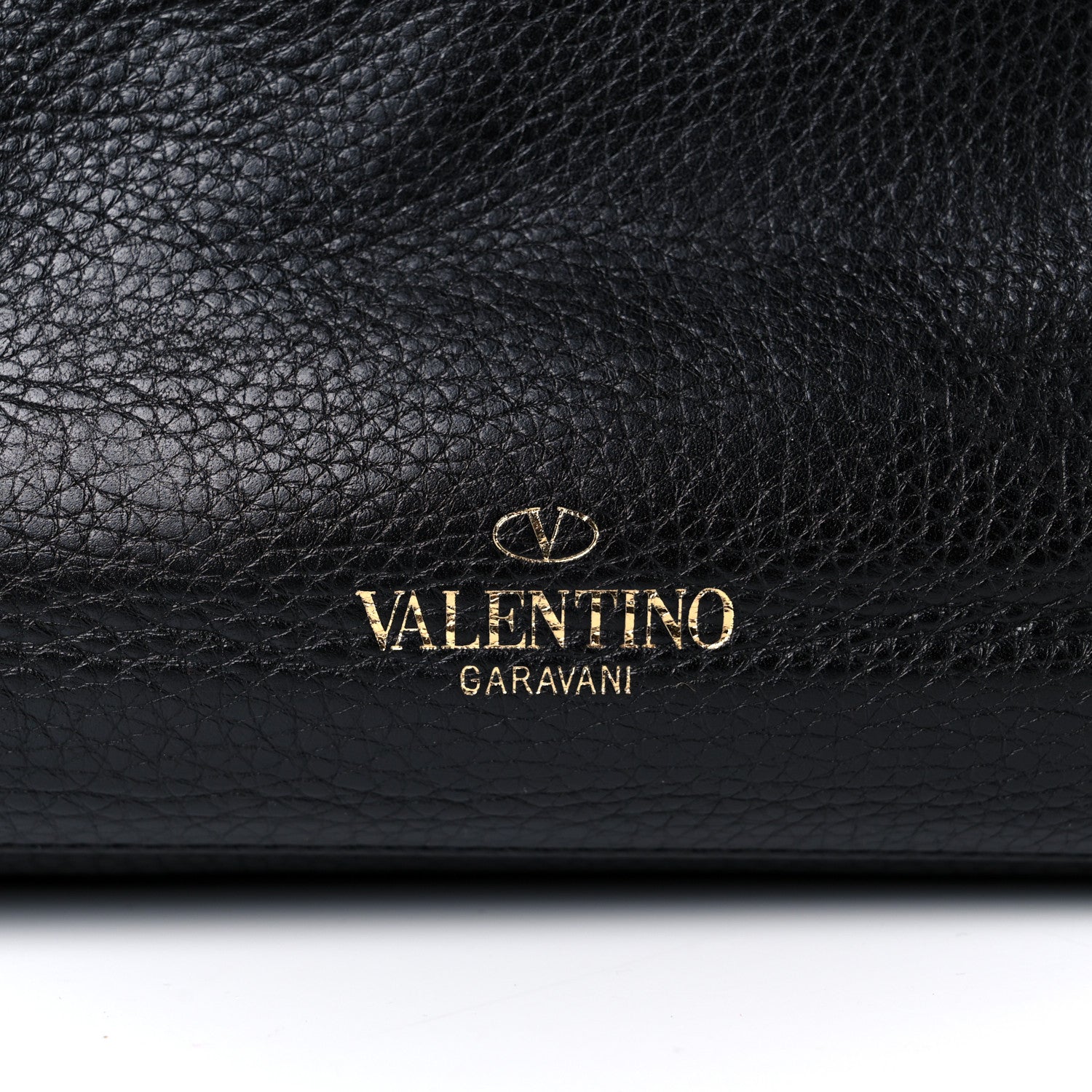 Valentino Garavani Grained Calfskin Jamaica Beaded My Rockstud Tote Black 13 of 15