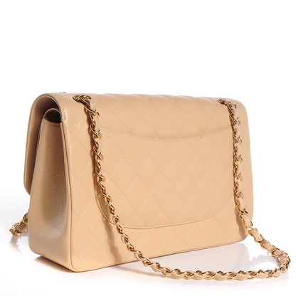 Chanel Caviar Jumbo Double Flap Beige Clair 3 of 9