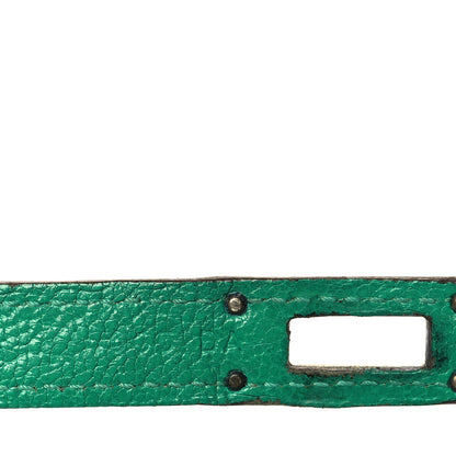 Hermes Chevre Mysore Kelly Longue Wallet Menthe 7 of 12