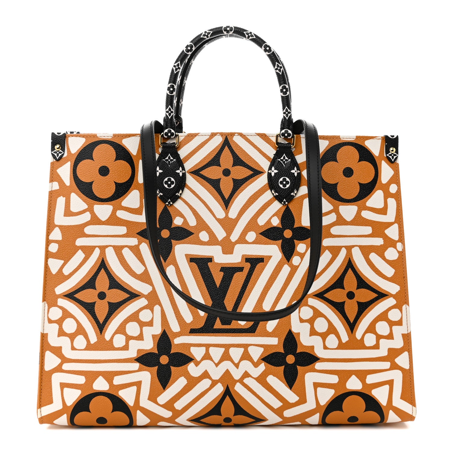 Louis Vuitton Monogram Giant Crafty Onthego GM Crème Caramel 1 of 9