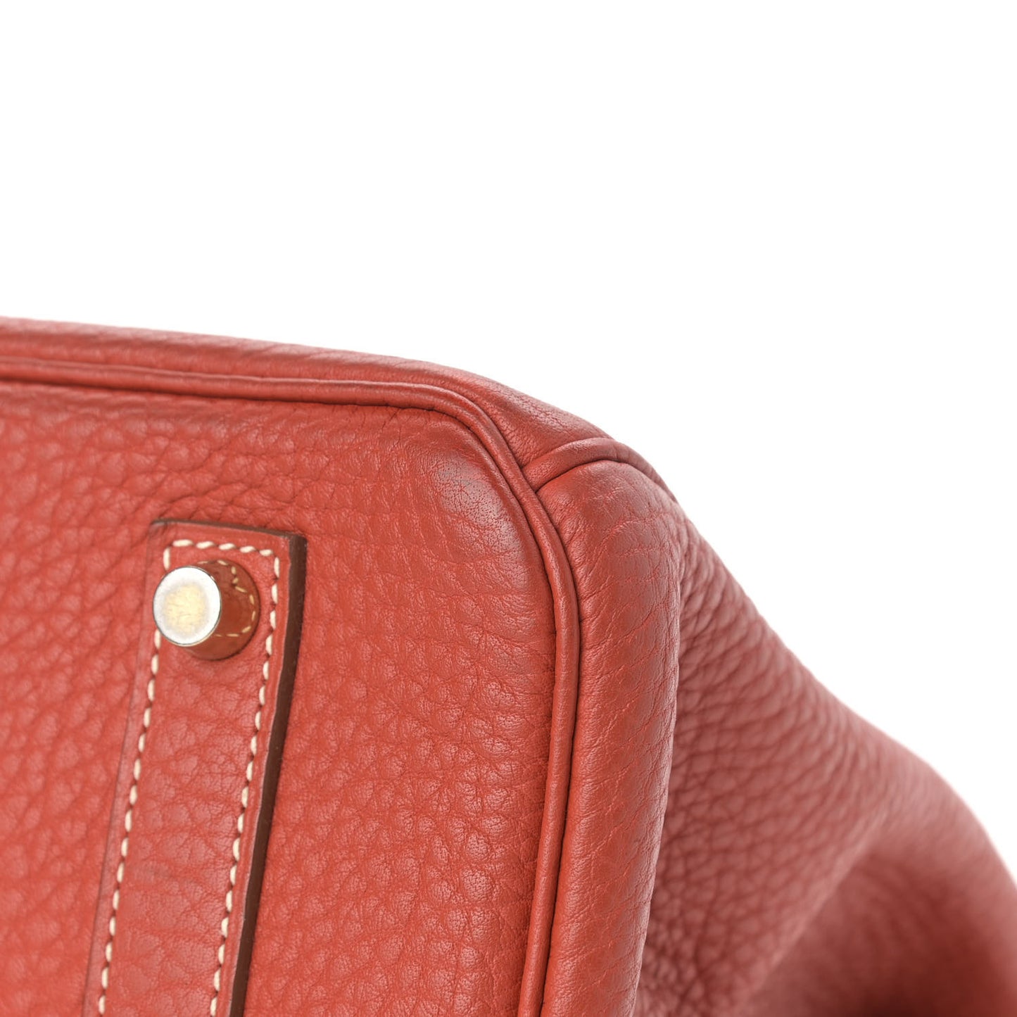 Taurillon Clemence Birkin 35 Sanguine