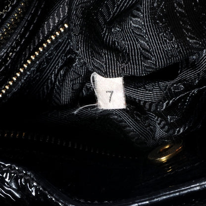 Prada Vernice Shopping Tote Black 9 of 9