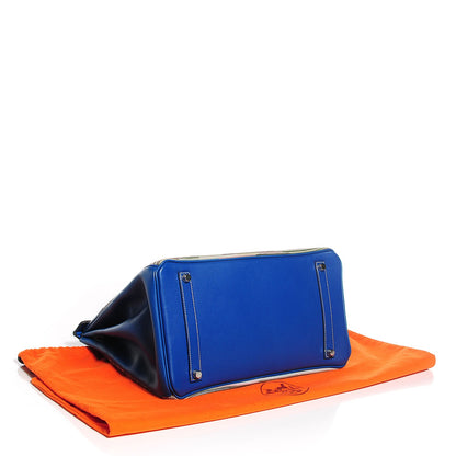 Hermes Swift Vibrato Birkin 35 Bleu Roi 4 of 25