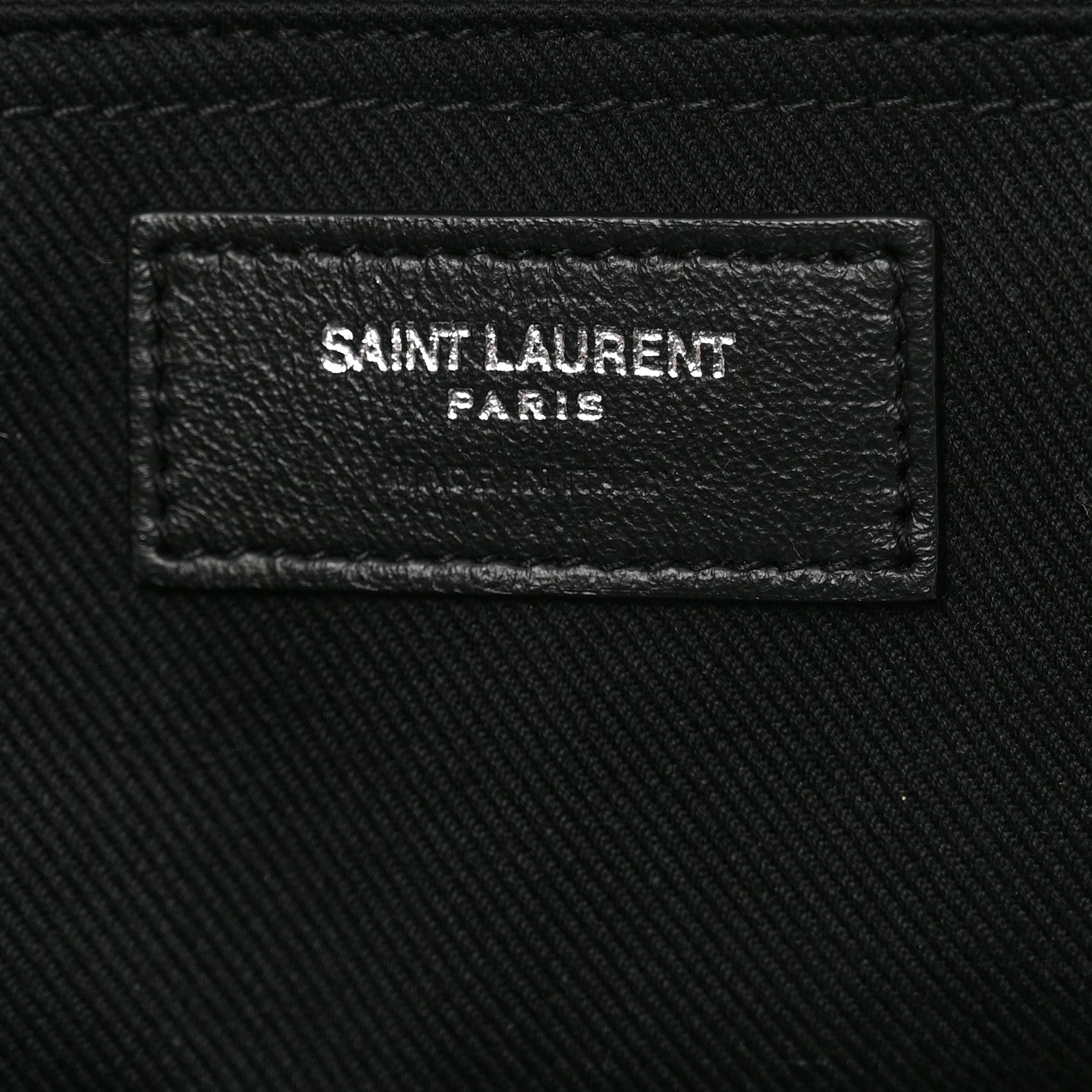Saint Laurent Vitello Rive Gauche Large Tote Black 6 of 11