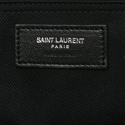 Saint Laurent Vitello Rive Gauche Large Tote Black 6 of 11