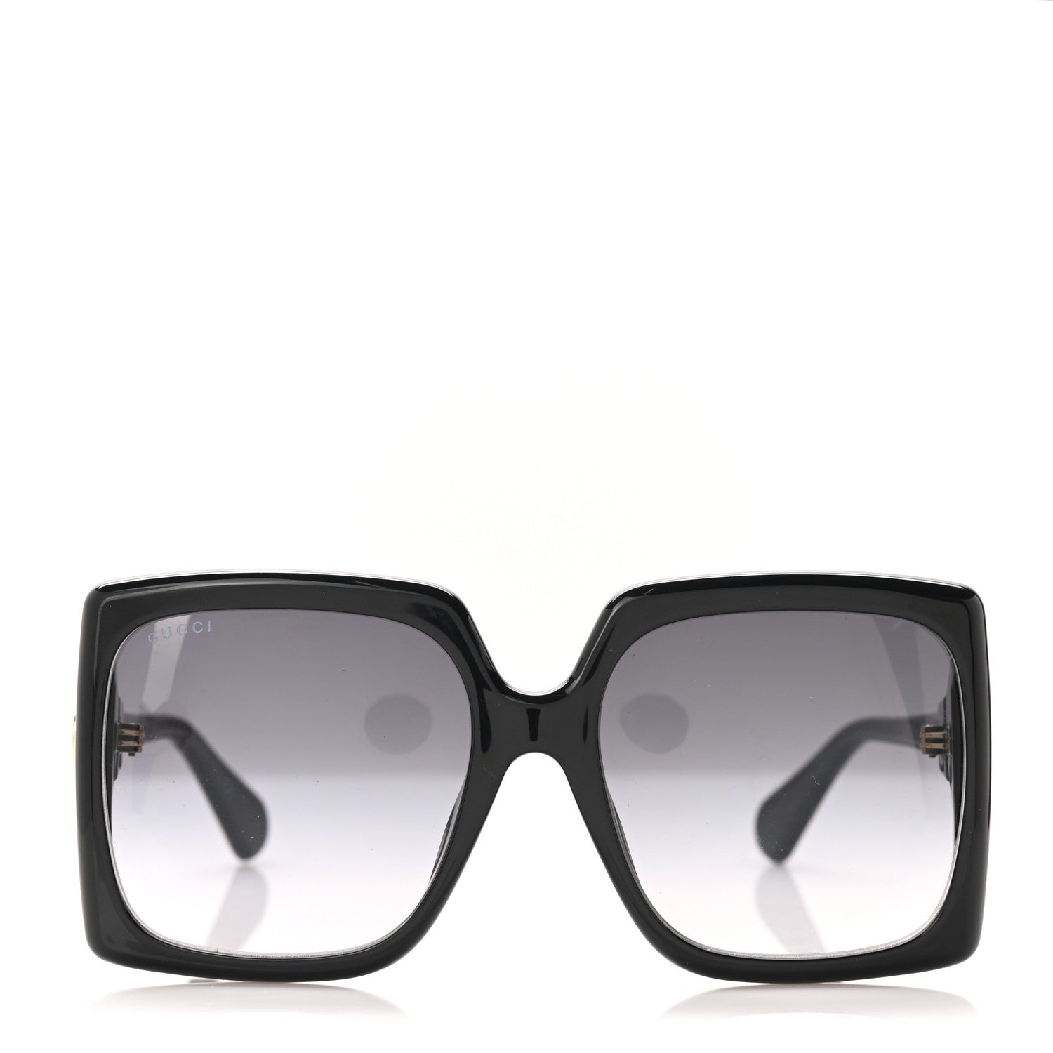 Gucci Acetate Square Frame Sunglasses GG0876S Black 3 of 5