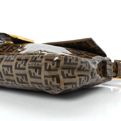 Fendi Vinyl Zucchino Baguette Tobacco 8 of 8