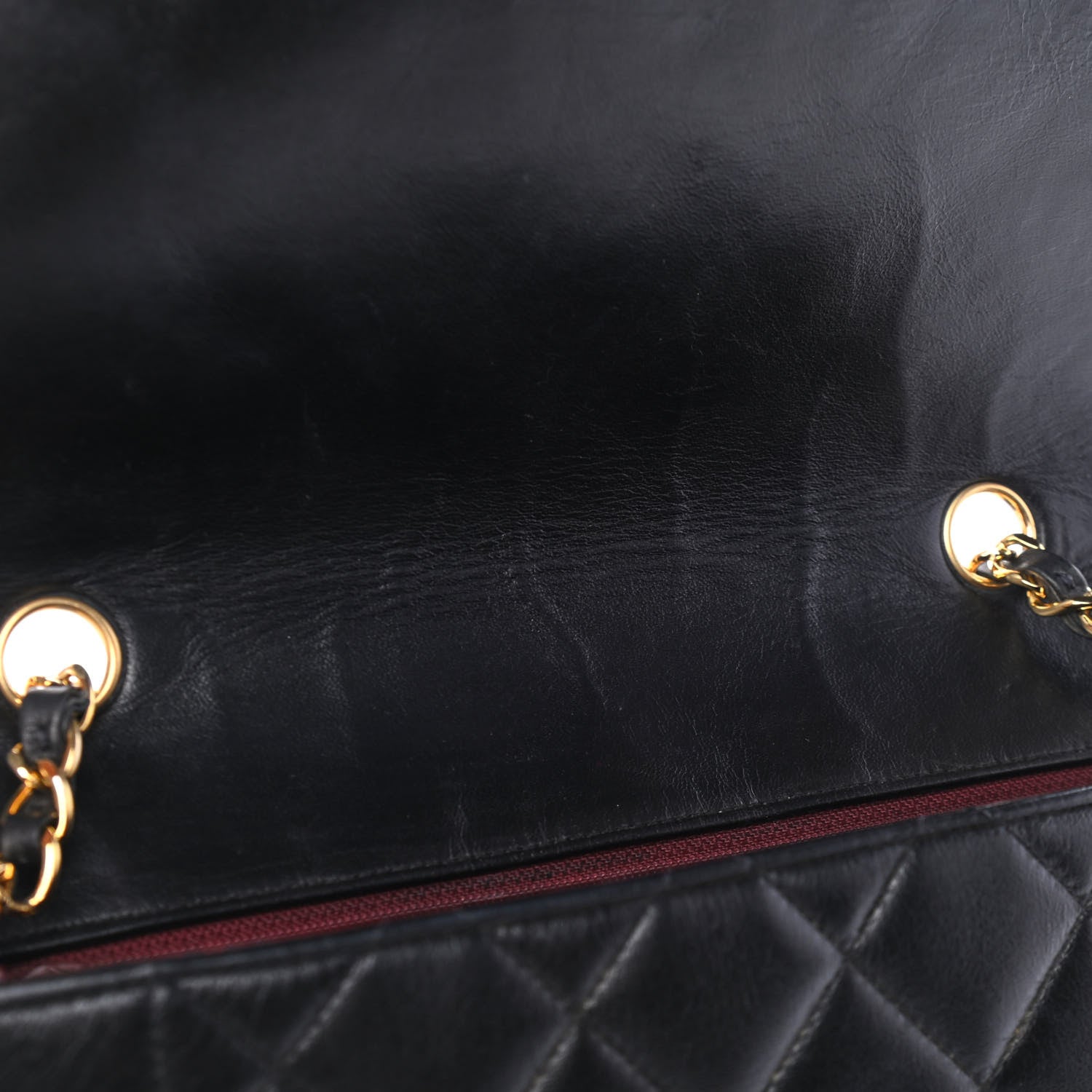 Chanel Lambskin Quilted Small Single Flap Black 4 of 4