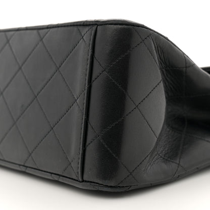 Chanel Lambskin Quilted XL Jumbo Single Flap Black 10 of 14