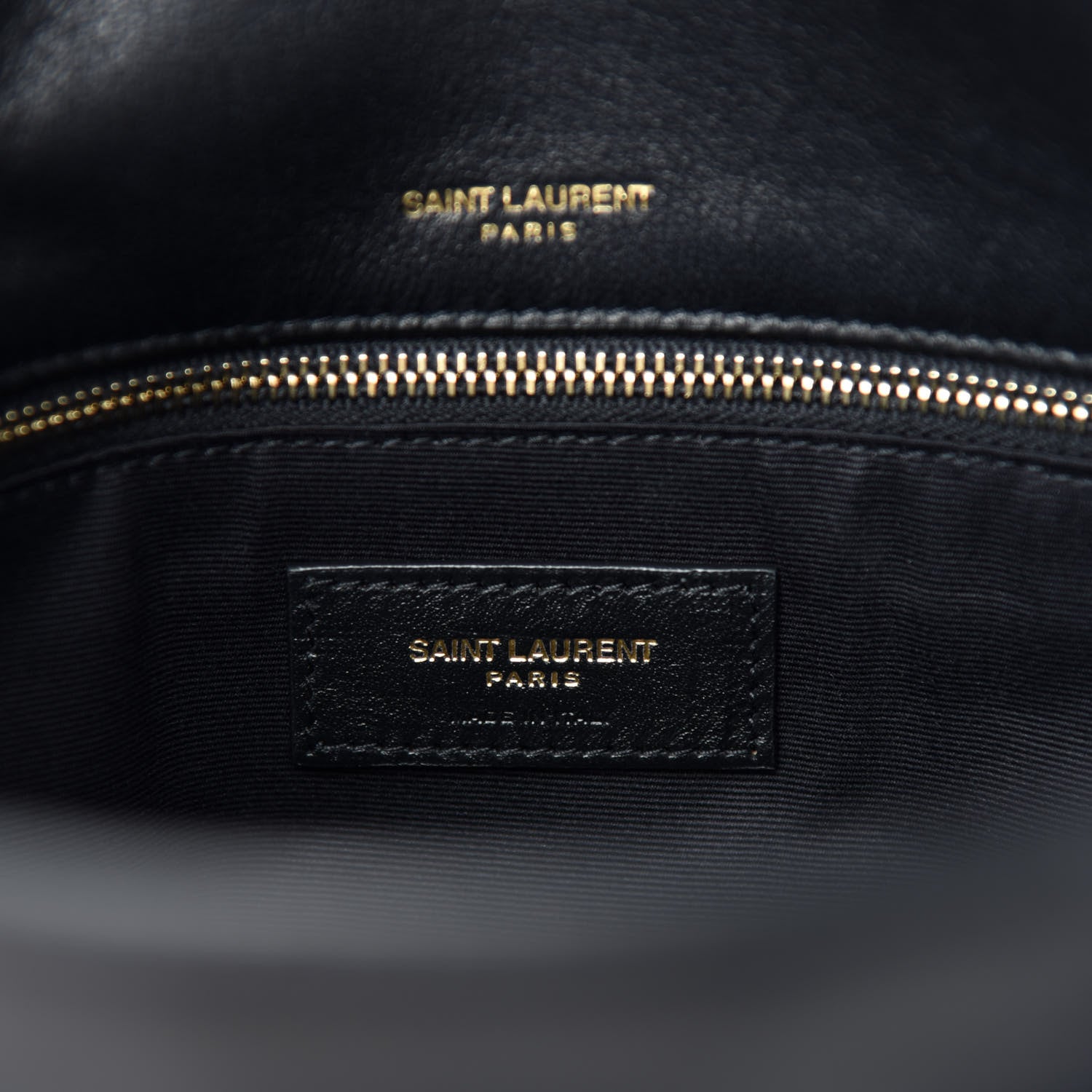 Saint Laurent Lambskin Matelasse Monogram Medium Niki Chain Satchel Black 8 of 11