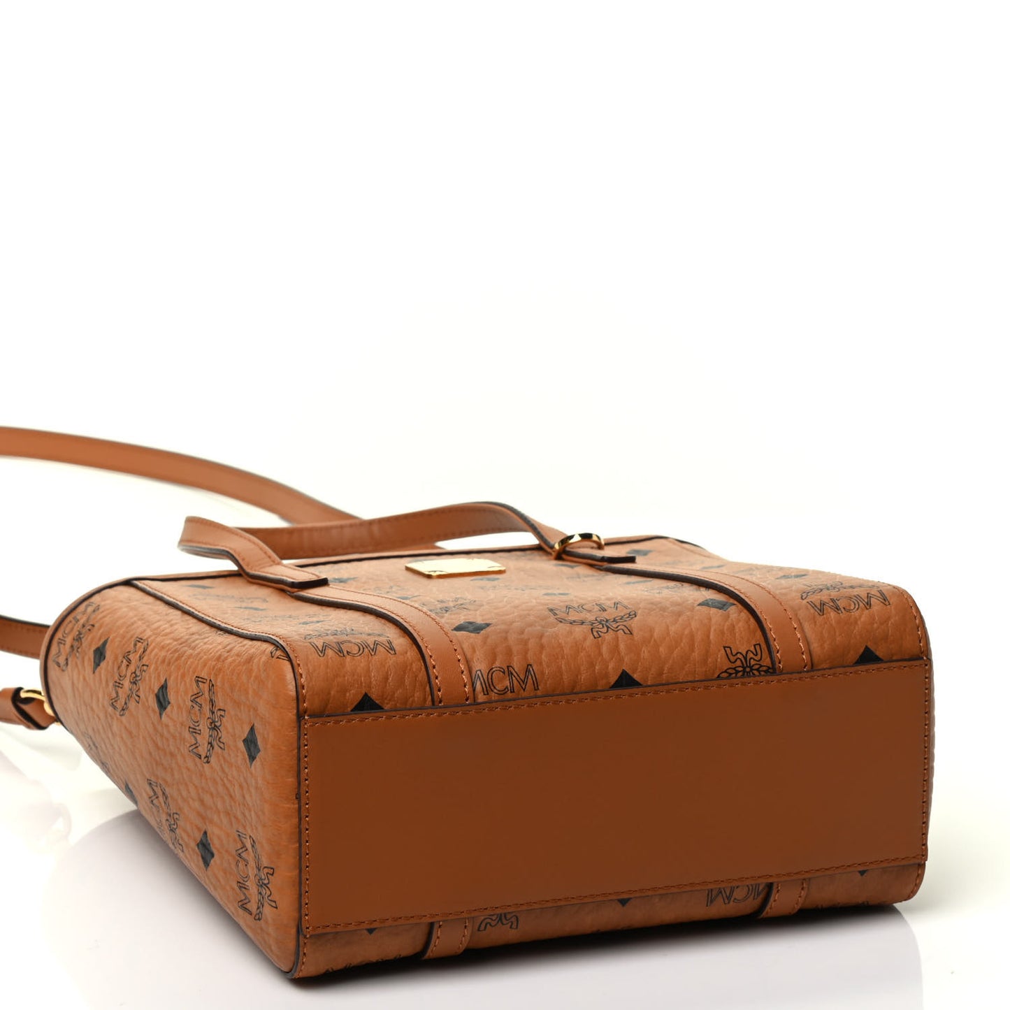 Visetos Mini Toni Shopper Tote Cognac