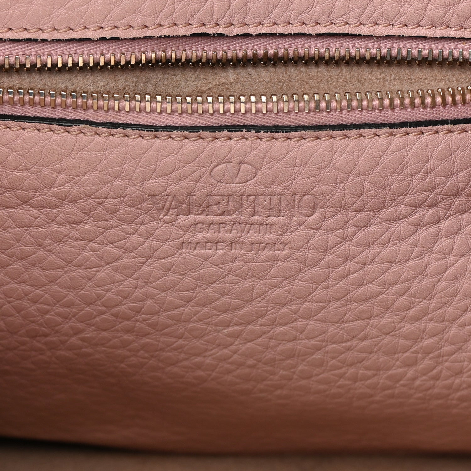 Valentino Garavani Pebbled Calfskin Small Rockstud Flip-Lock Messenger Bag Water Rose 6 of 21