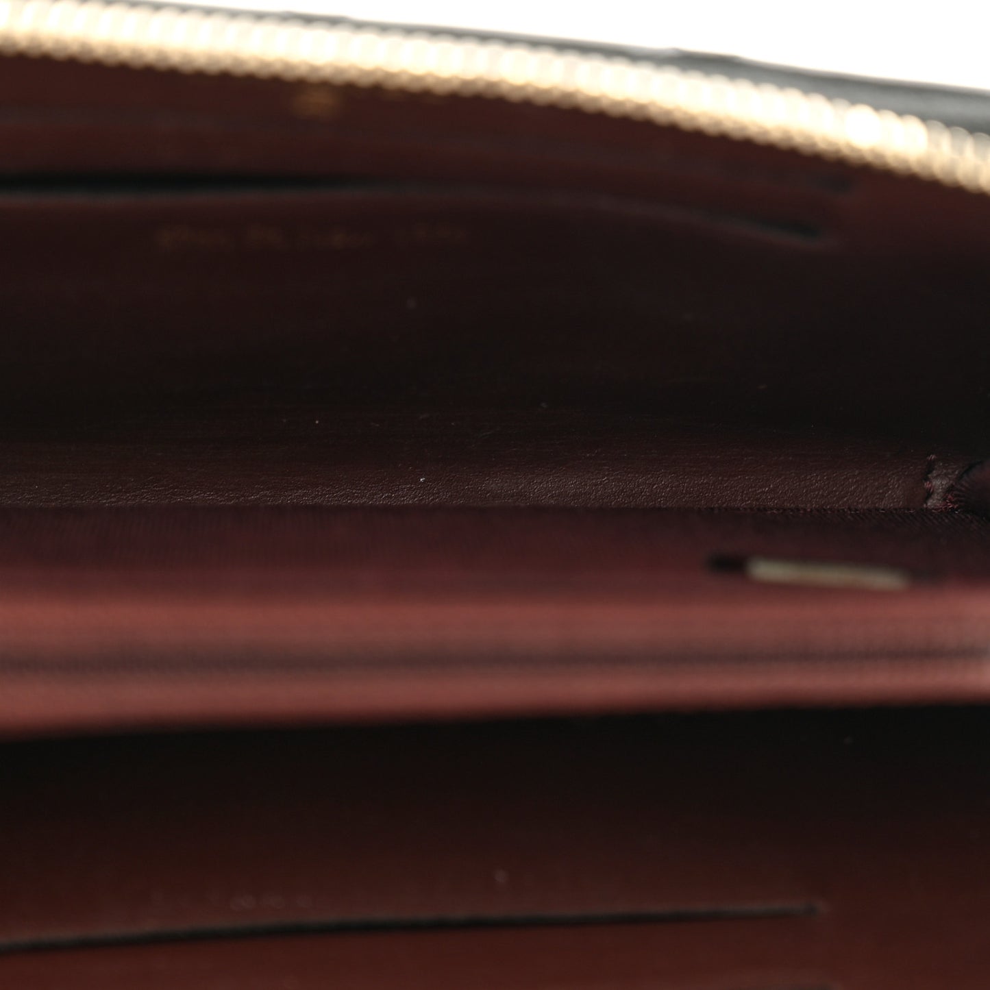 Aged Calfskin Quilted Small New York Charms 2.55 Reissue Zip Around Wallet Black