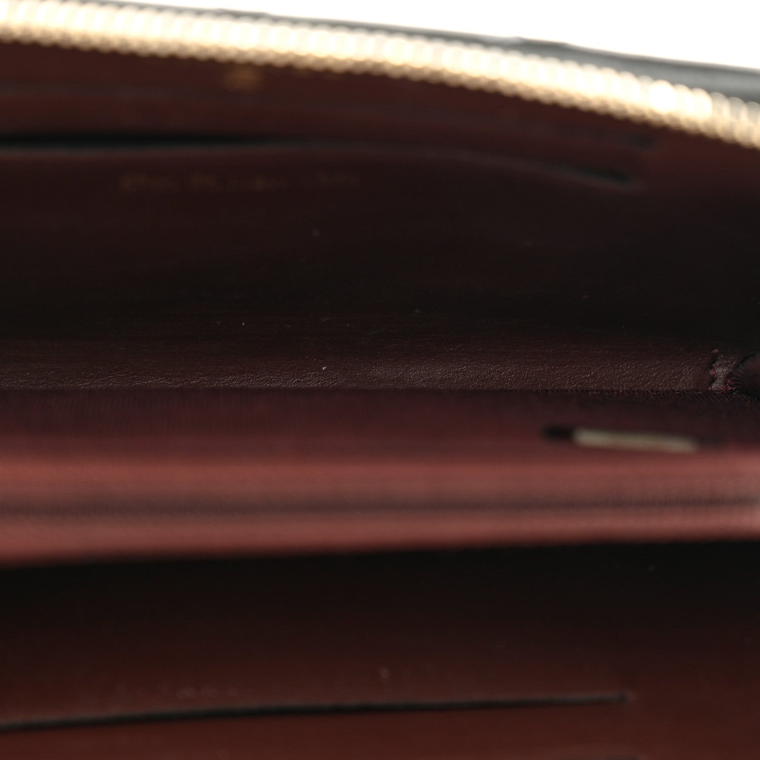 Chanel Aged Calfskin Quilted Small New York Charms 2.55 Reissue Zip Around Wallet Black 5 of 12