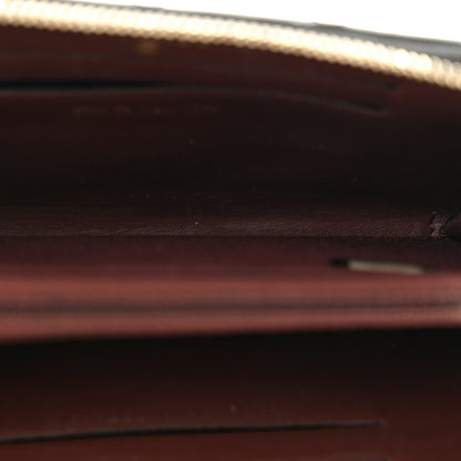 Chanel Aged Calfskin Quilted Small New York Charms 2.55 Reissue Zip Around Wallet Black 5 of 12