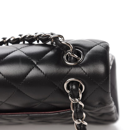 Chanel Lambskin Quilted Jumbo Double Flap Black 11 of 11