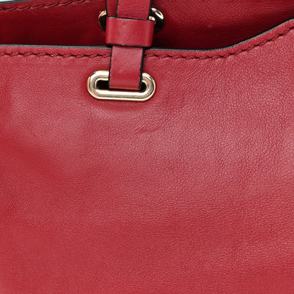 Valentino Garavani Vitello Medium Rockstud Tote Rosso Valentino 15 of 20