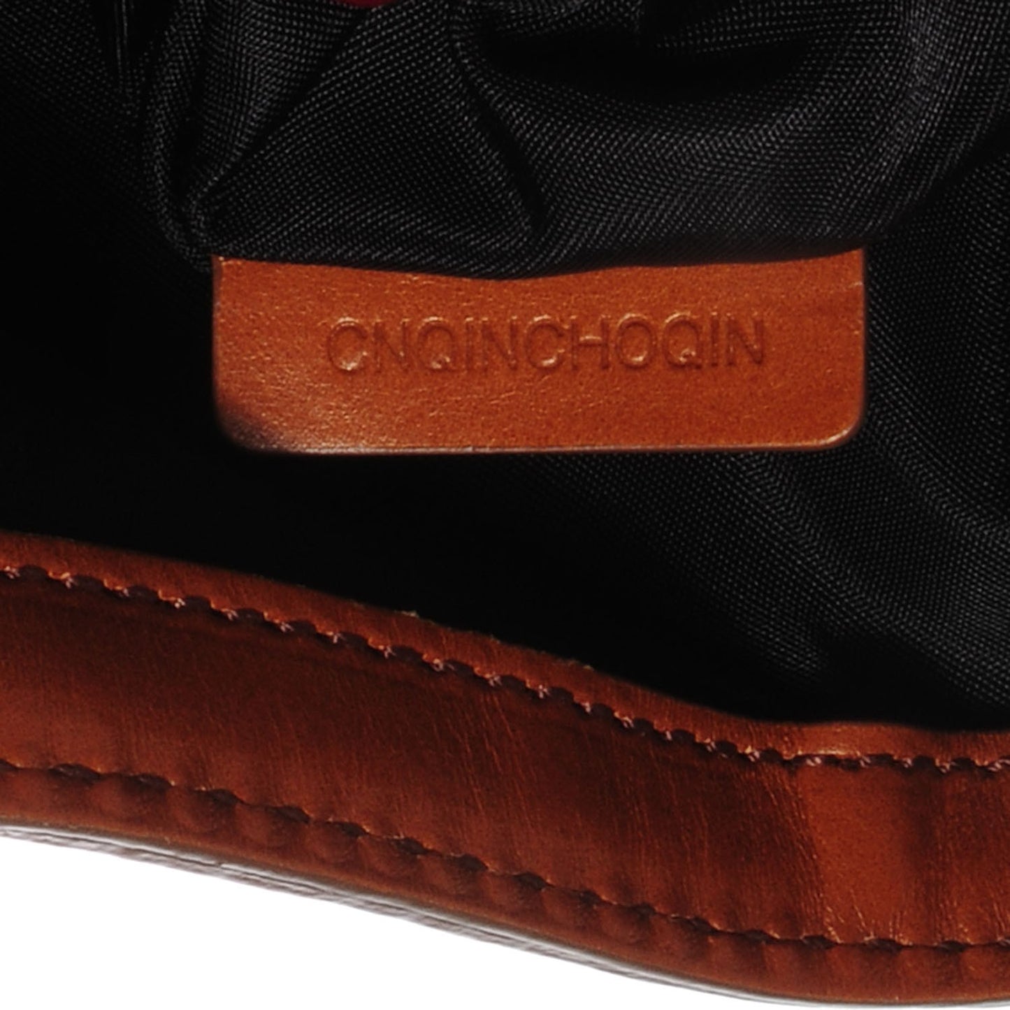 Calfskin Canvas Starburst Print Tote Tan