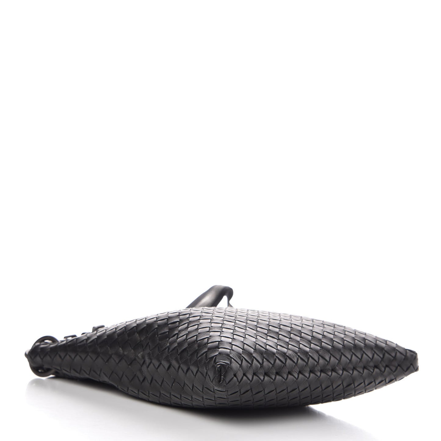 Nappa Intrecciato VN Crossbody Messenger Bag Black