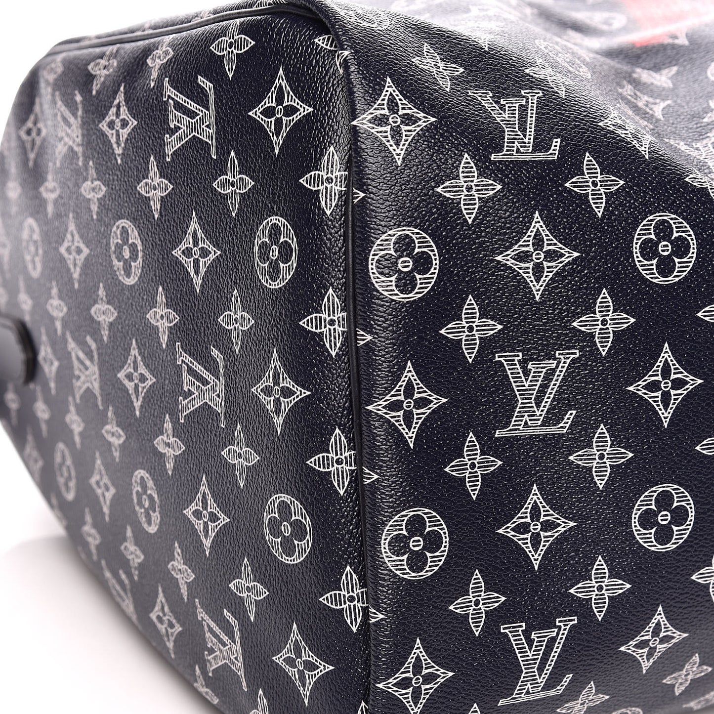 Monogram Upside Down Keepall Bandouliere 50 Ink