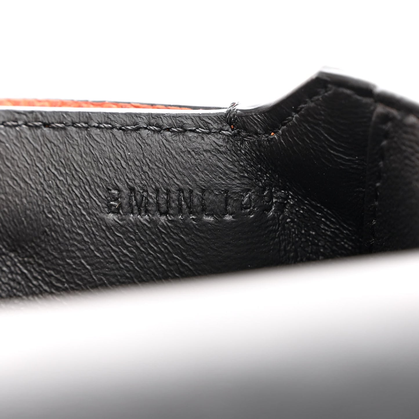 Calfskin Logo Small Olympia Bum Bag Earthy Orange
