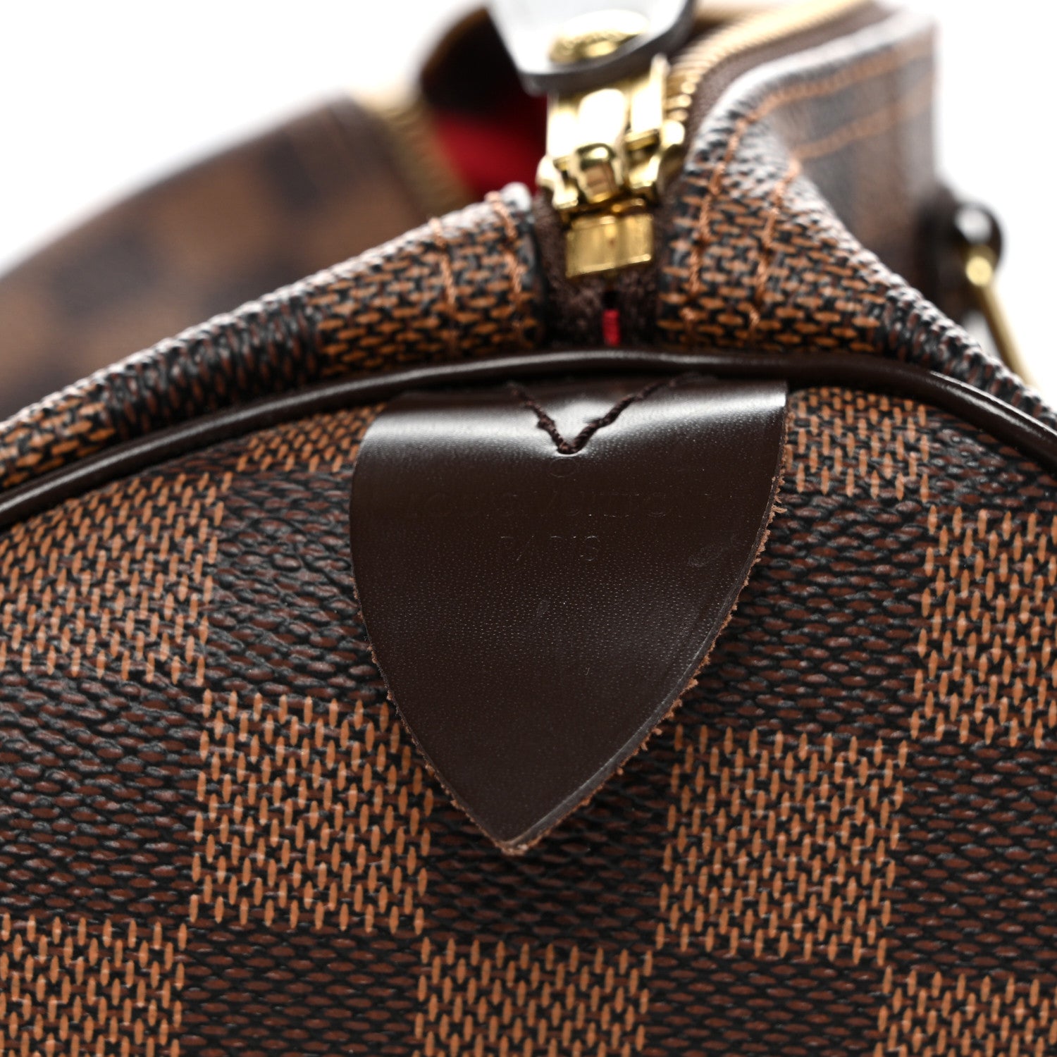 Louis Vuitton Damier Ebene Speedy 30 6 of 10