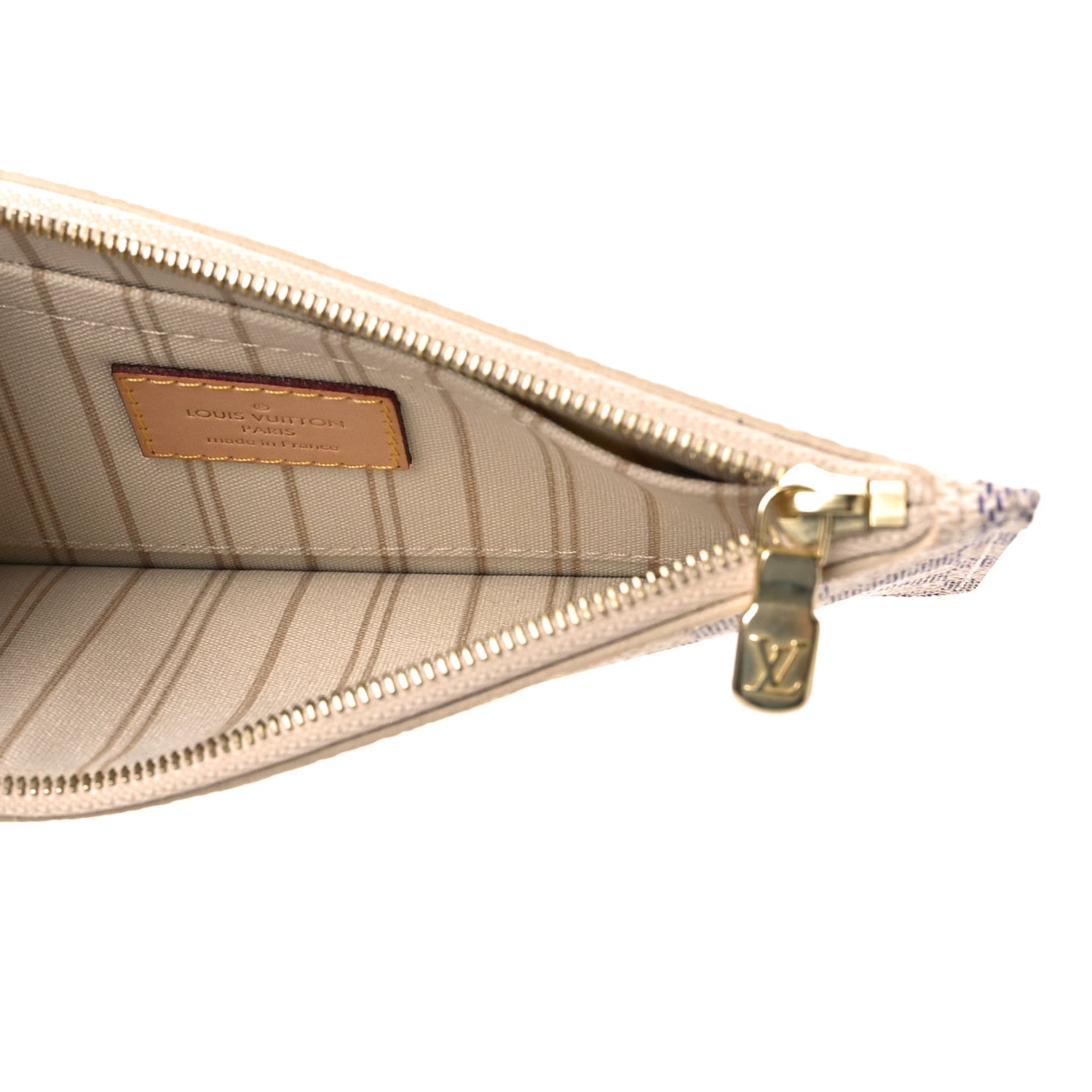 Louis Vuitton Damier Azur Neverfull PM Pochette 5 of 8