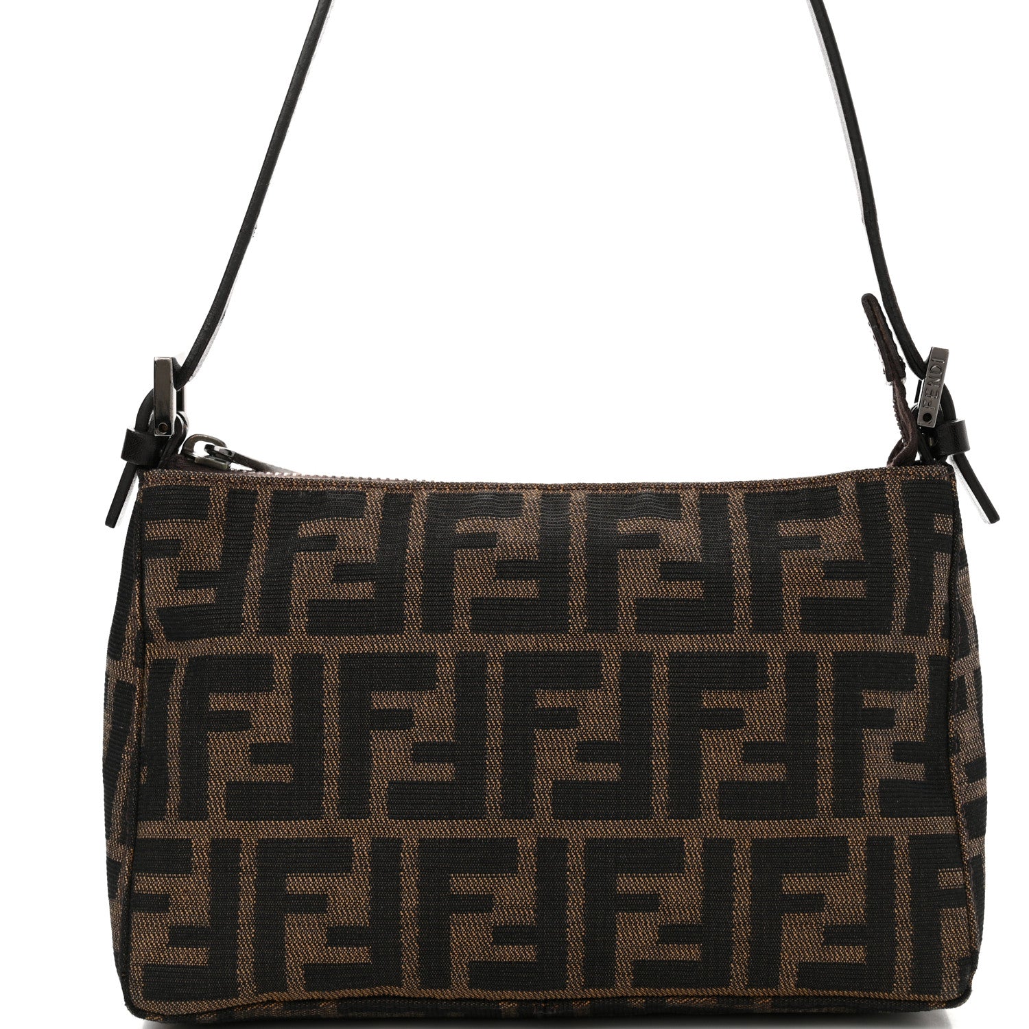 Fendi Zucca Mini Pochette Tobacco 7 of 12