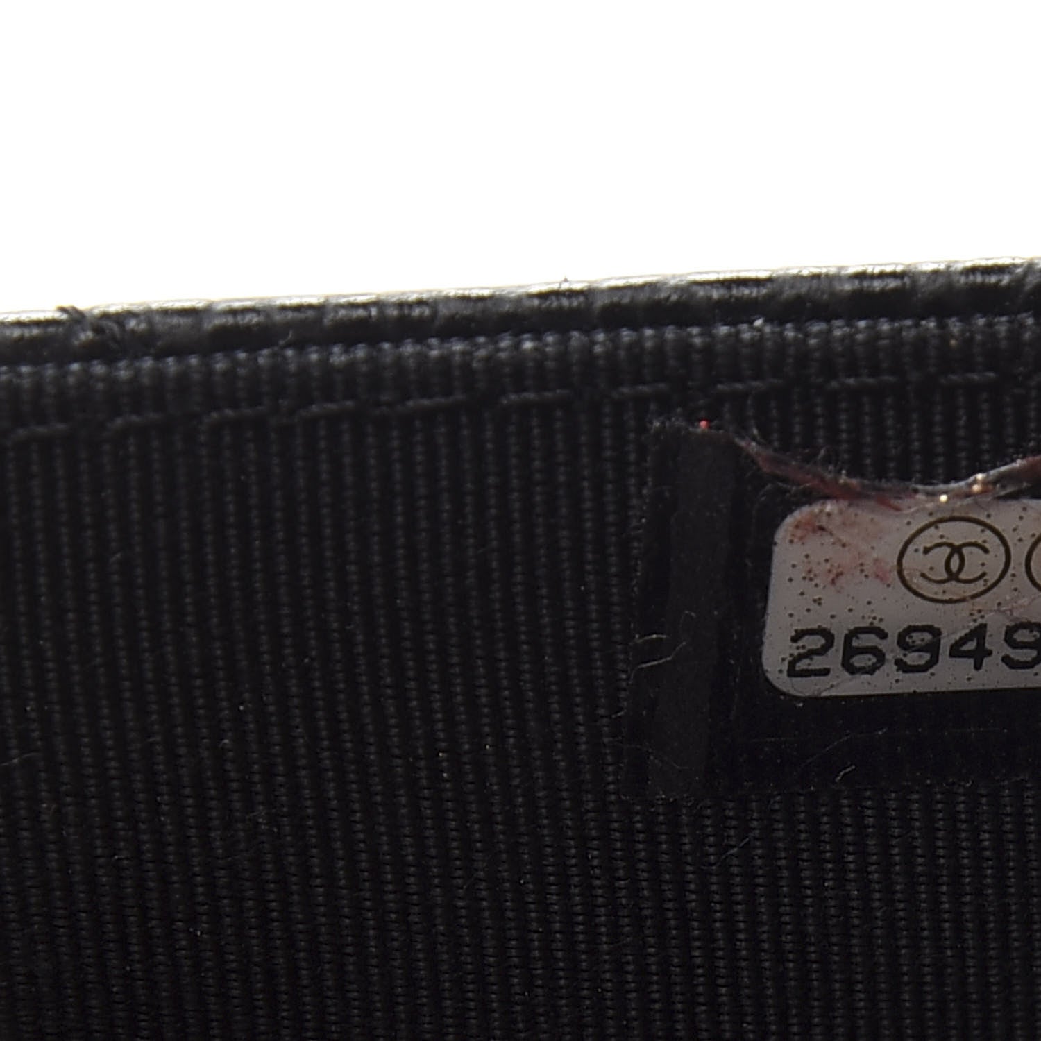 Chanel Caviar Quilted Wallet On Chain WOC Black 8 of 12