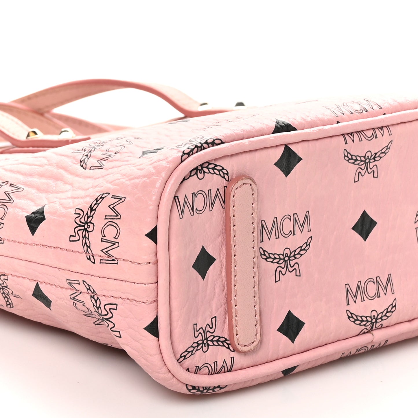 Visetos Mini Anya Top Zip Shopper Tote Soft Pink