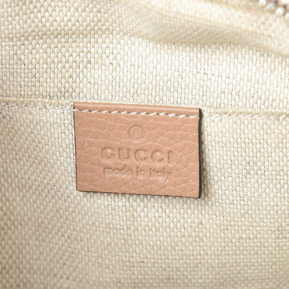 Gucci Pebbled Calfskin Small Soho Disco Bag Rose Beige 6 of 16