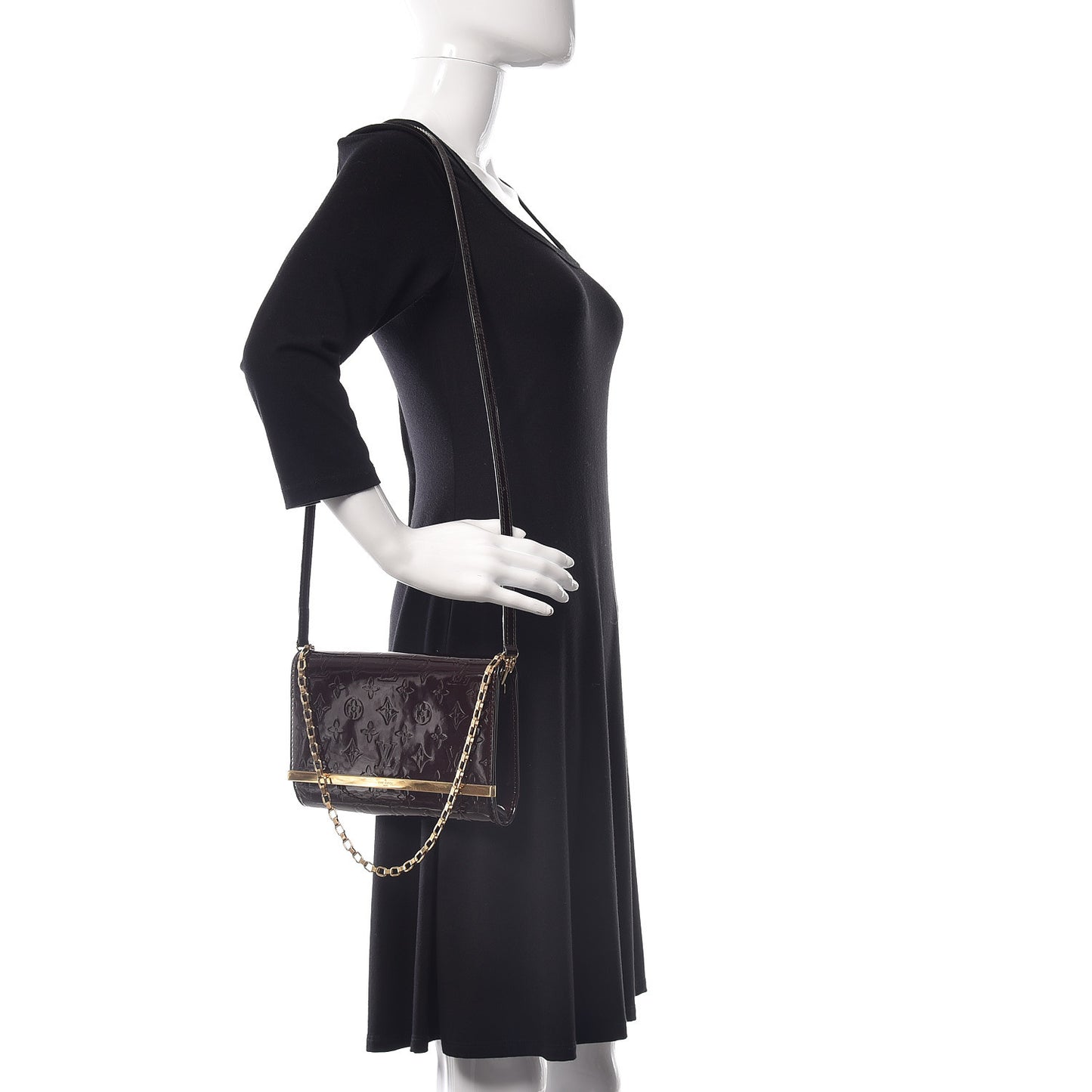 Vernis Ana Clutch Amarante