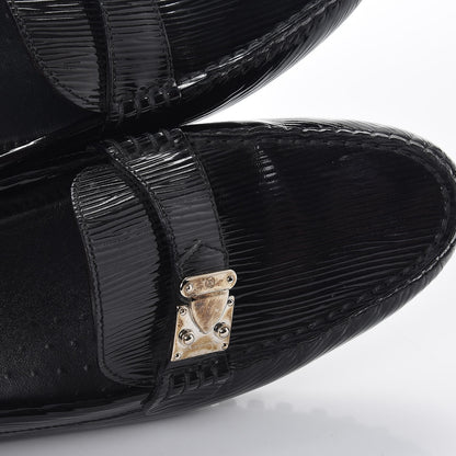 Louis Vuitton Electric Epi Driving Loafers 37 Black 11 of 12