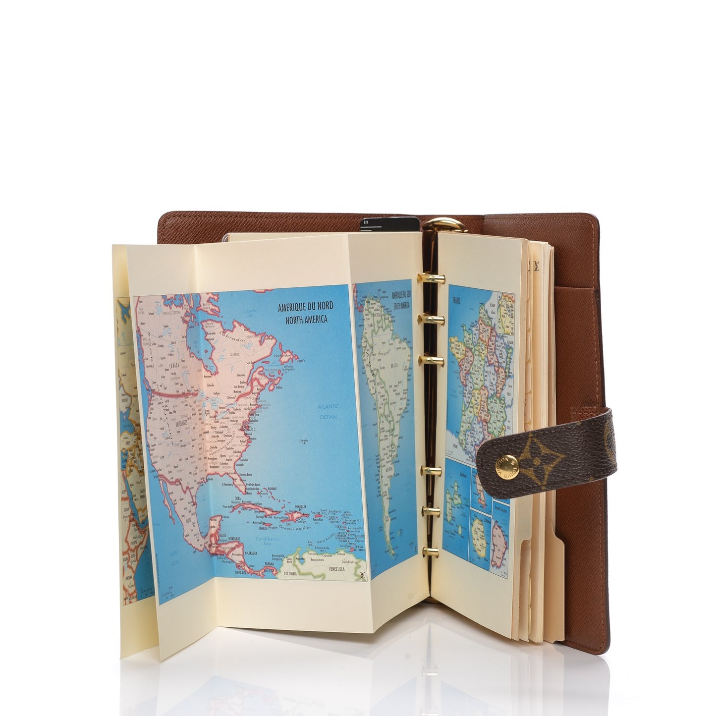 Monogram Medium Ring Agenda Cover
