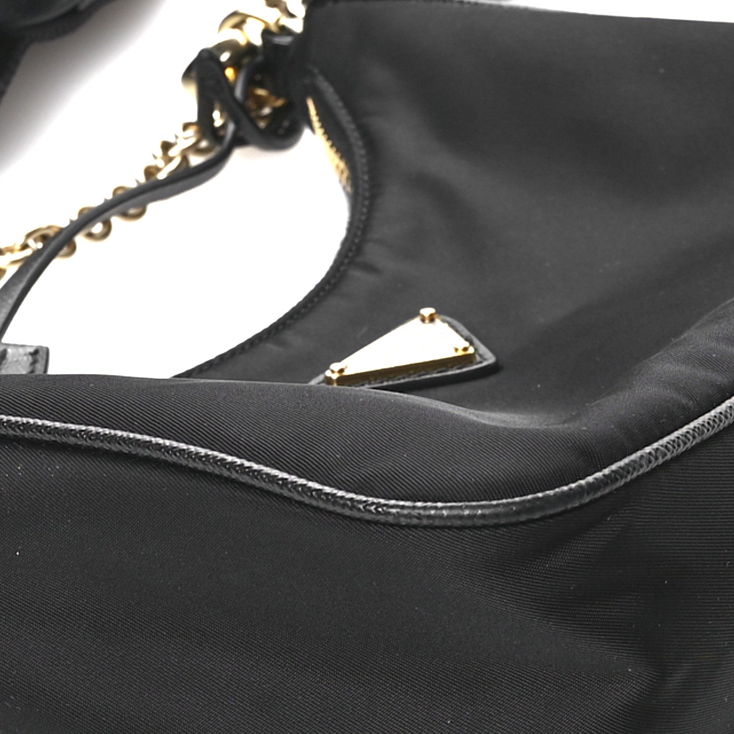 Prada Nylon Re-Edition 2005 Shoulder Bag Black 9 of 13