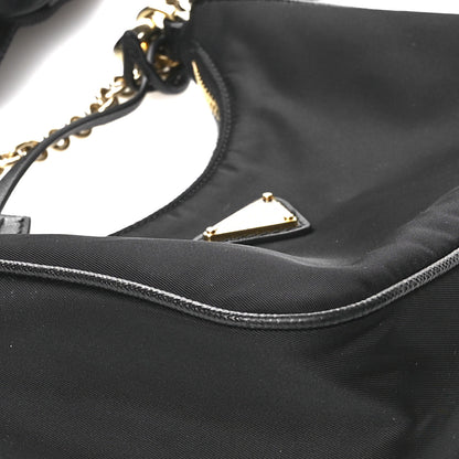 Prada Nylon Re-Edition 2005 Shoulder Bag Black 9 of 13