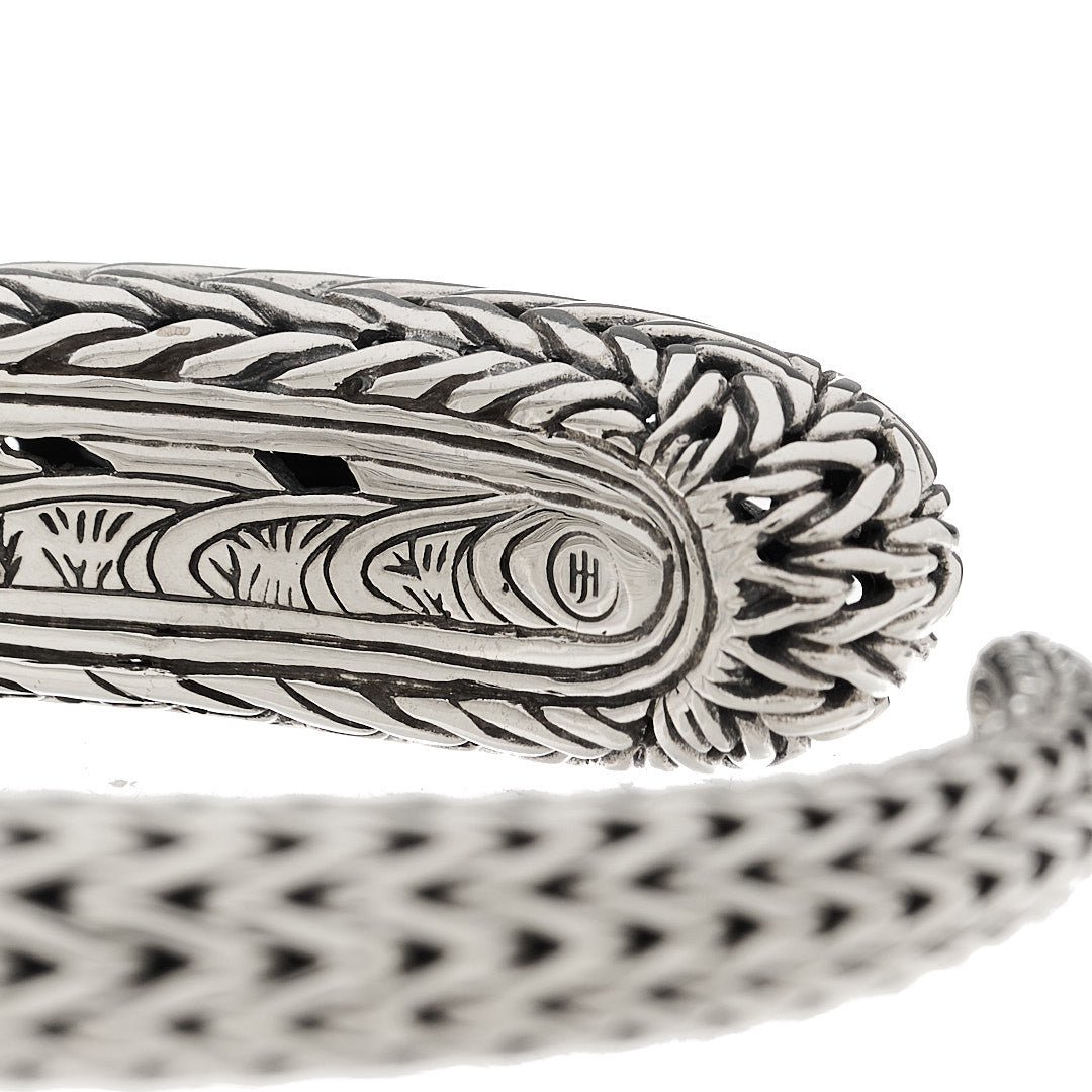 John Hardy Sterling Silver Classic Chain Kick Cuff Bracelet 3 of 5