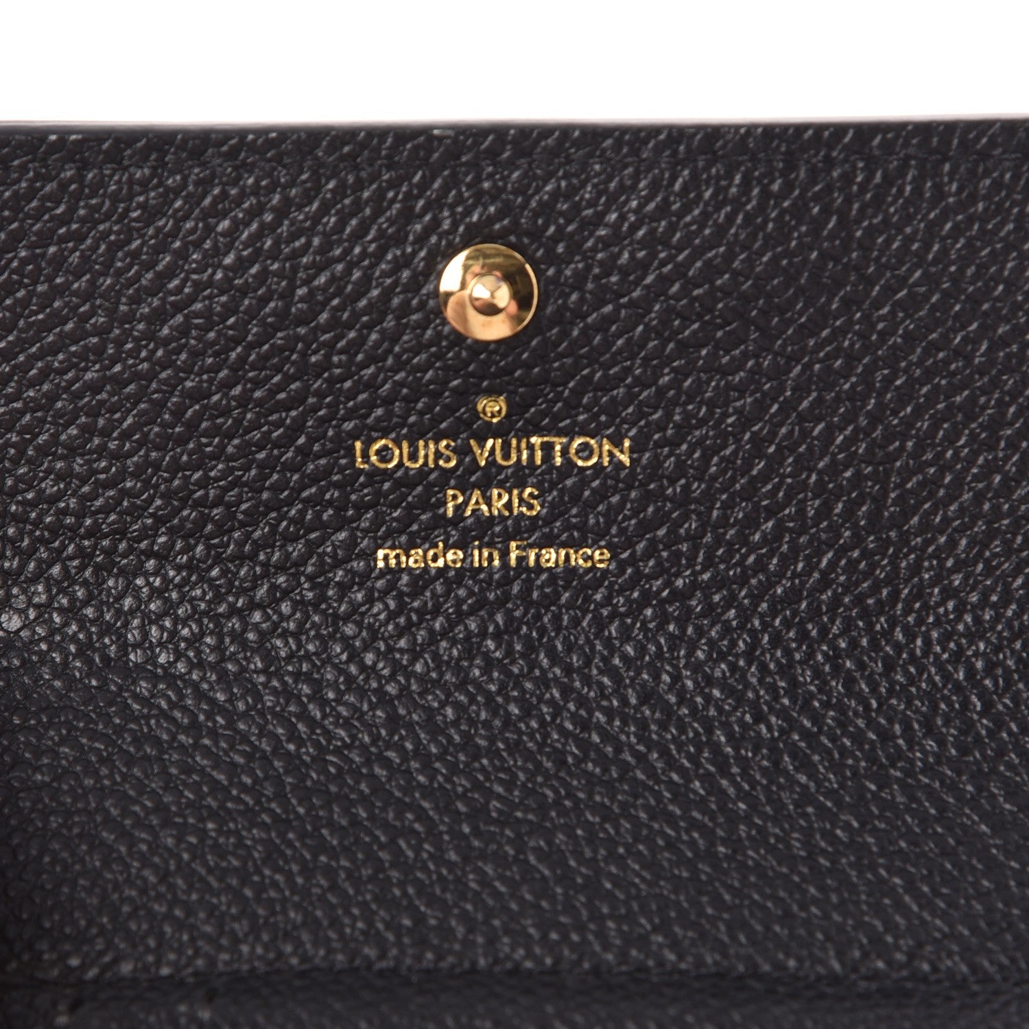 Louis Vuitton Empreinte Pont-Neuf Compact Wallet Black 6 of 8