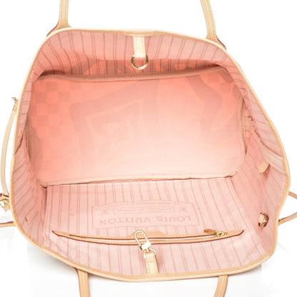 Louis Vuitton Damier Azur Tahitienne Neverfull MM 5 of 9
