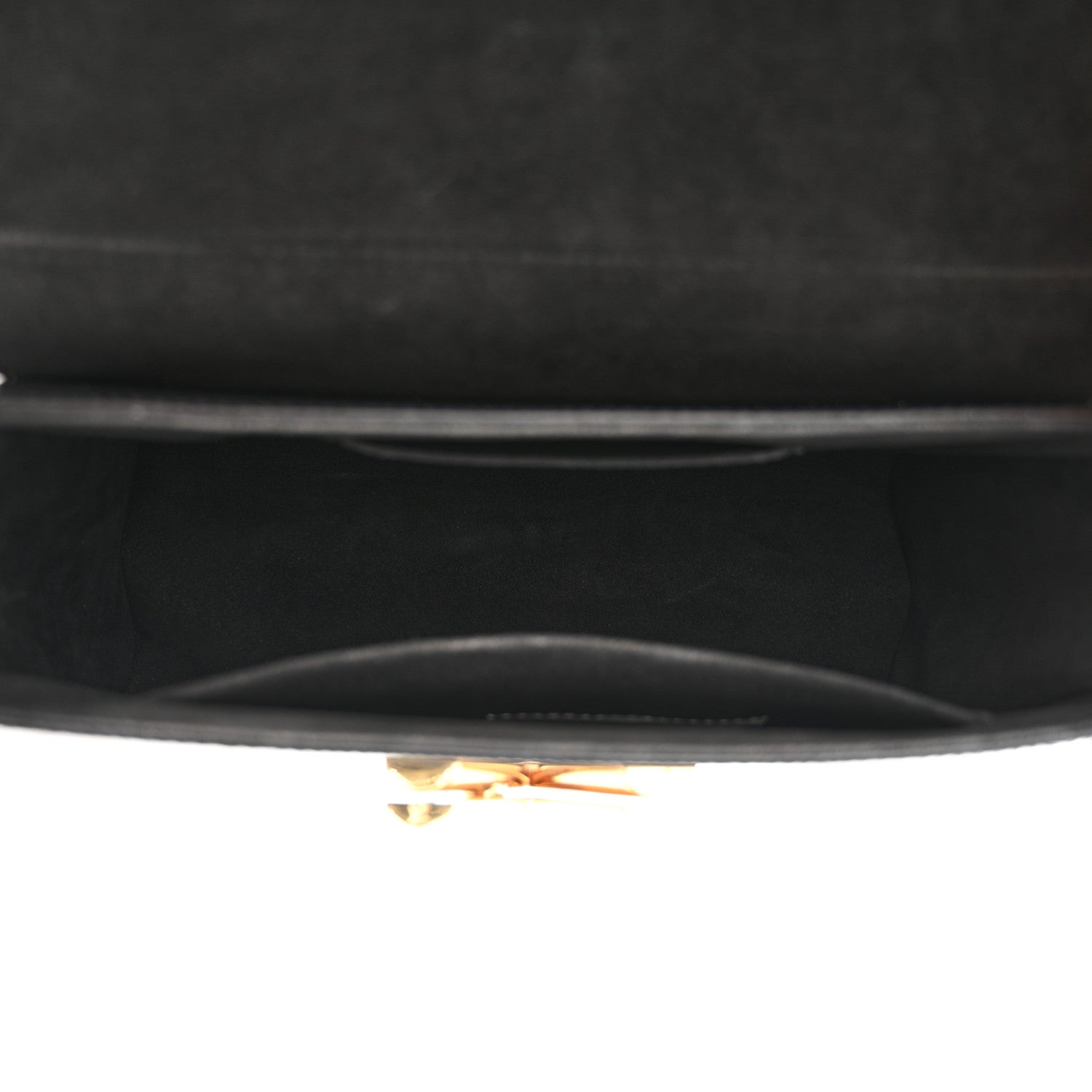 Louis Vuitton Epi Twist Monogram Flower Chain Shoulder Bag MM Black 6 of 11