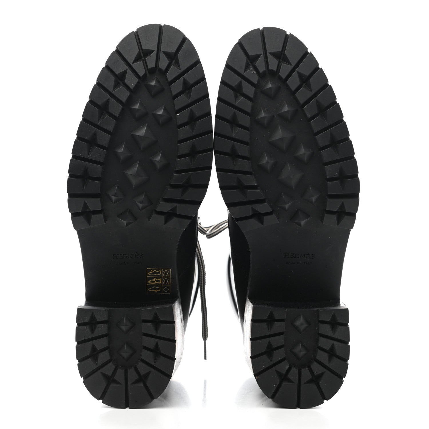 Hermes Calfskin Bridge Ankle Boots 39 Black 5 of 9