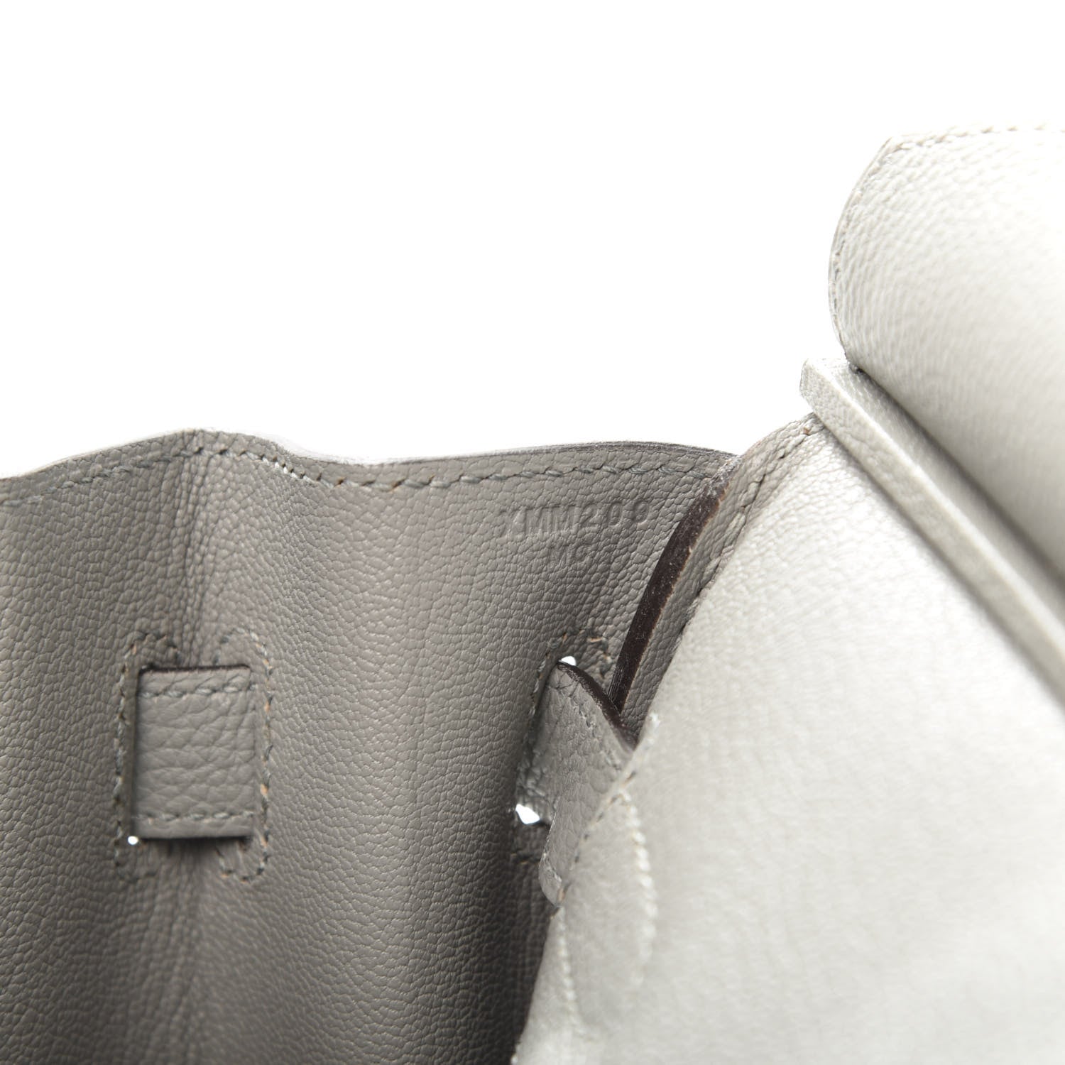 Hermes Togo Birkin 30 Gris Mouette 9 of 11