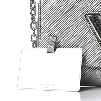 Louis Vuitton Epi Twist Shoulder Bag PM Argent 10 of 13
