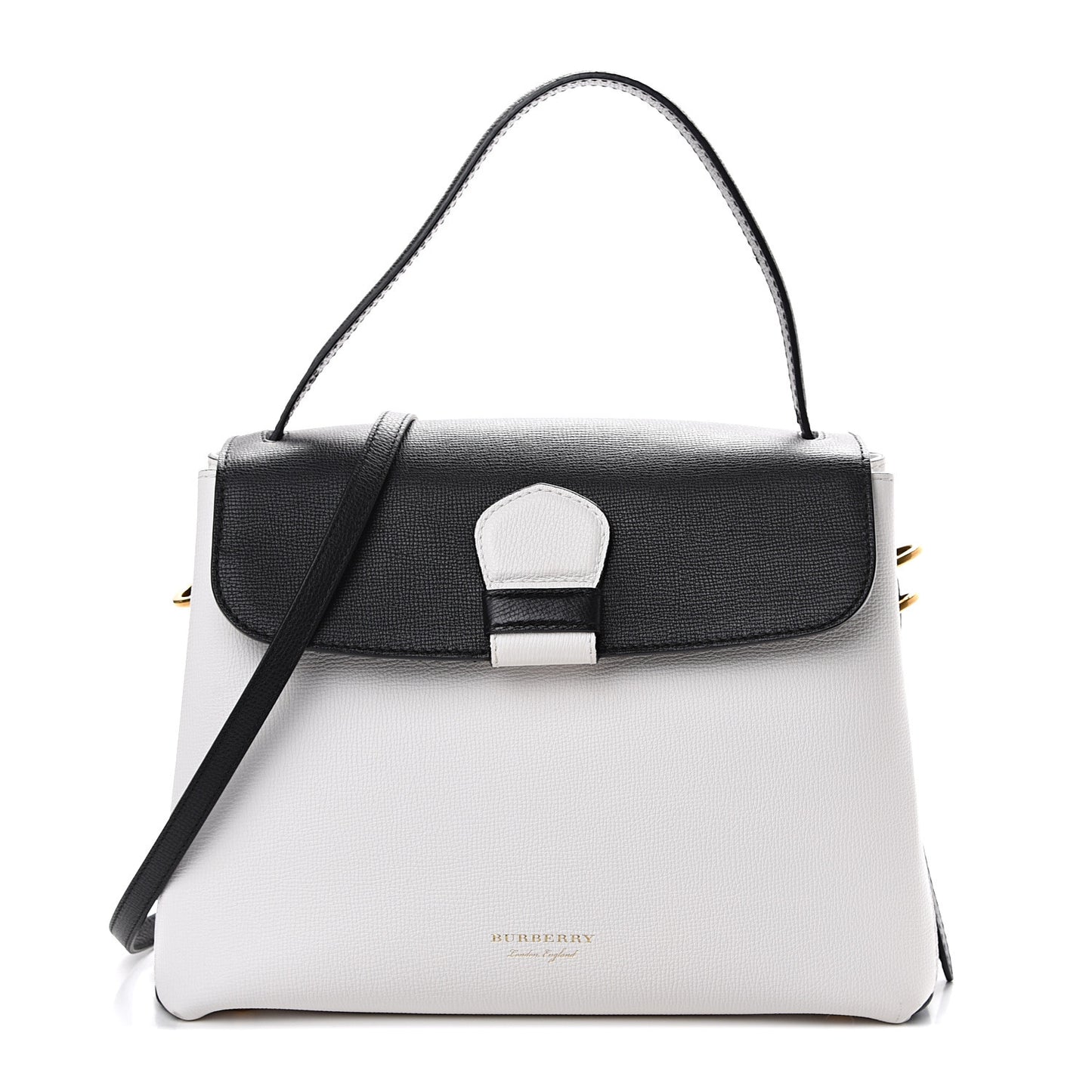 Derby Calfskin House Check Medium Camberley Chalk White Black