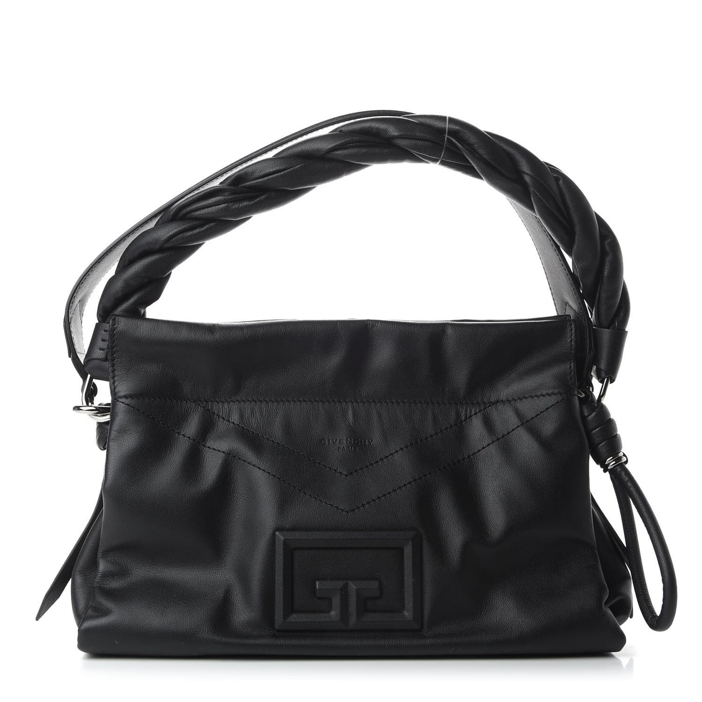 Calfskin Medium ID93 Satchel Black